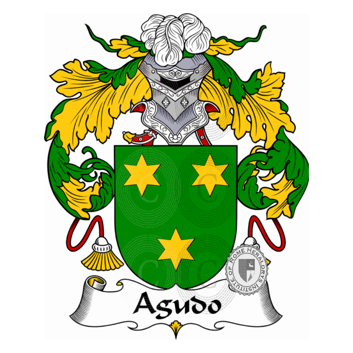 Coat of arms of familyAgudo