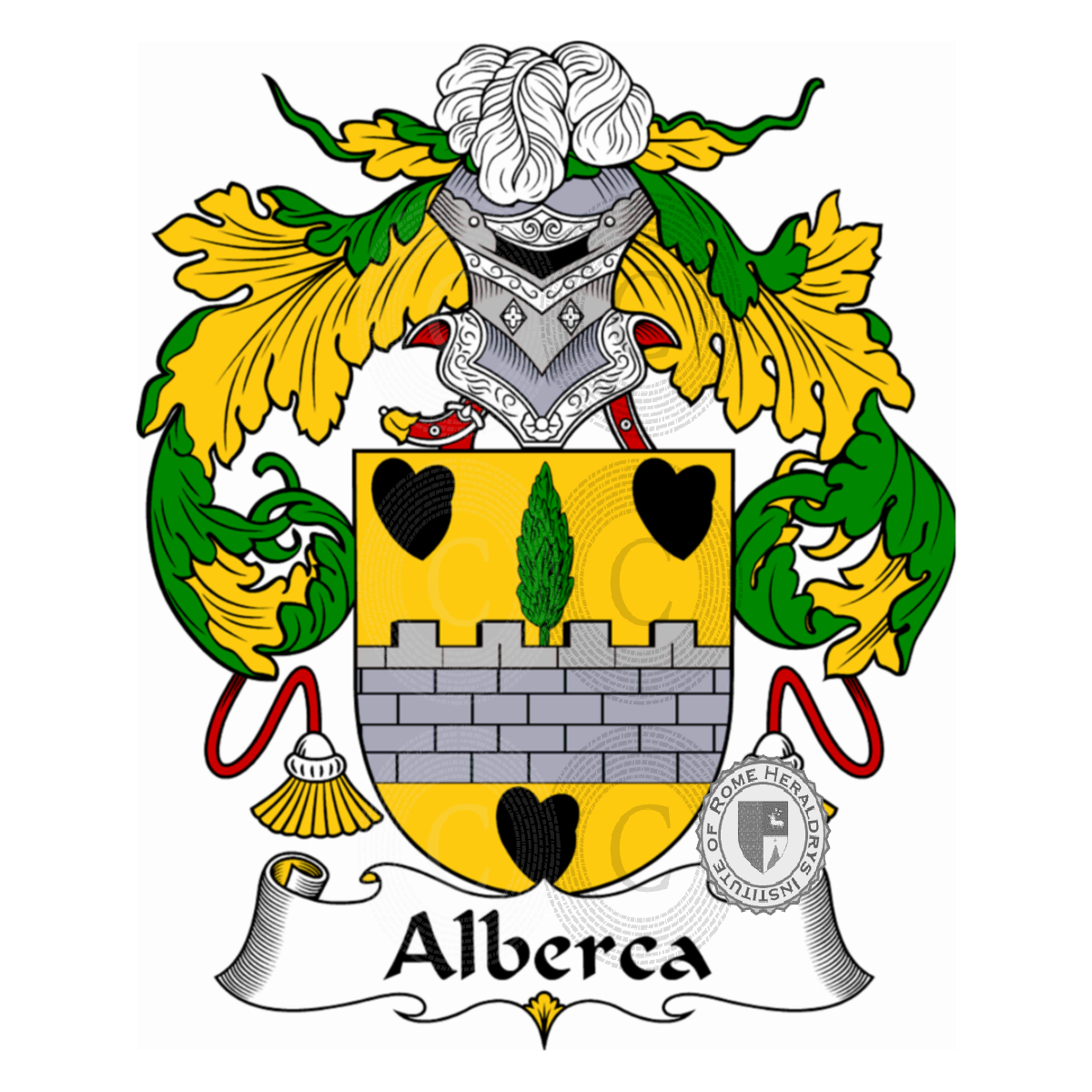 Wappen der FamilieAlberca