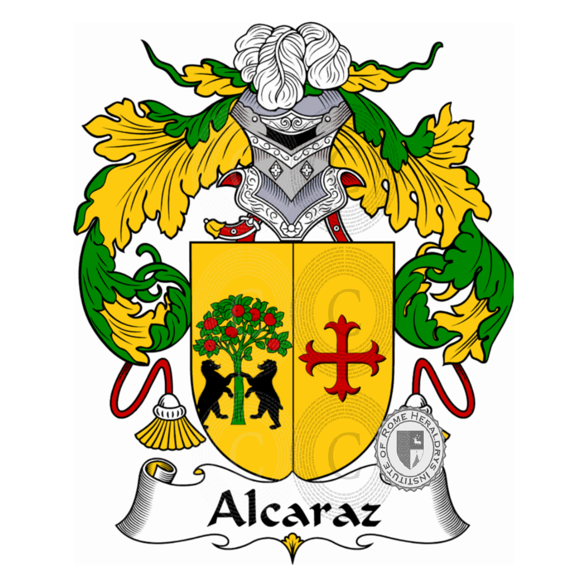 Coat of arms of familyAlcaraz