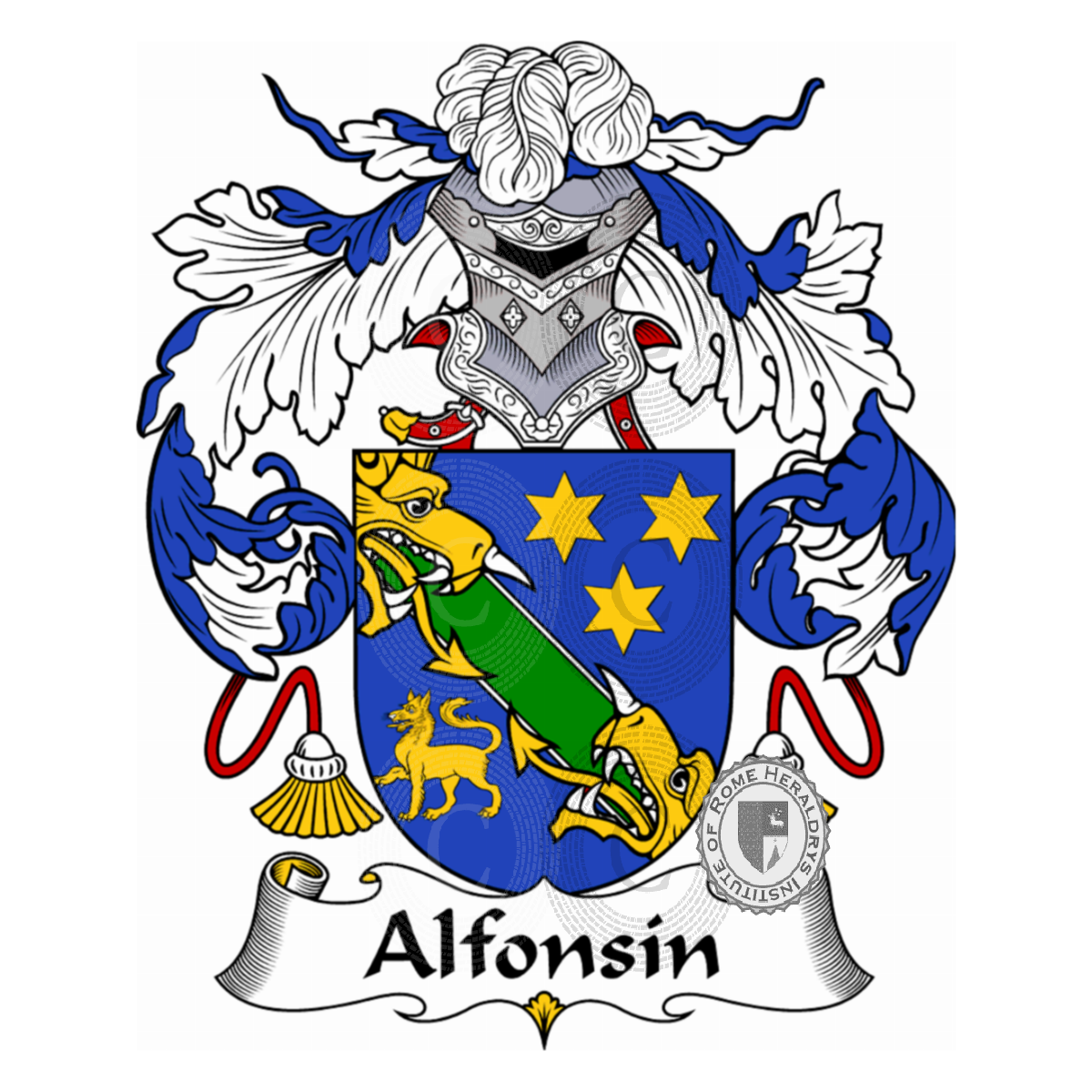 Coat of arms of familyAlfonsín