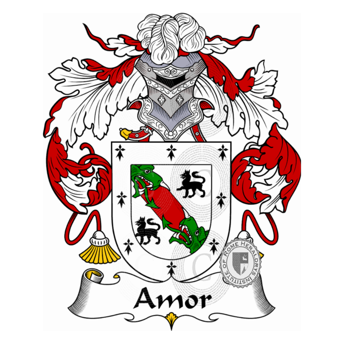 Coat of arms of familyAmor