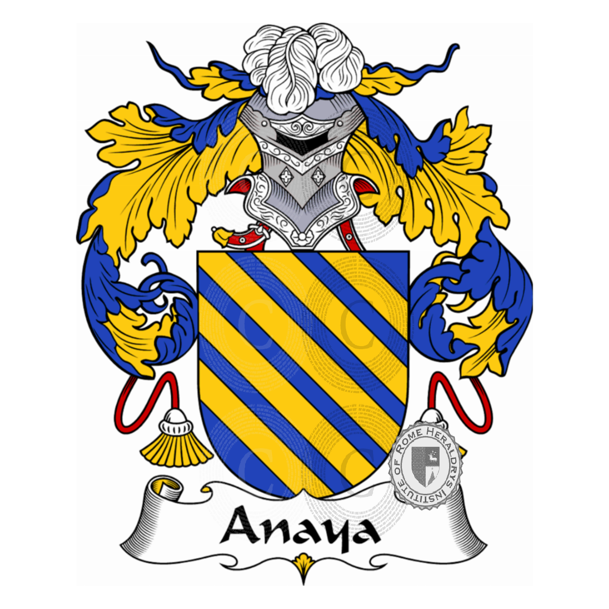 Coat of arms of familyAnaya