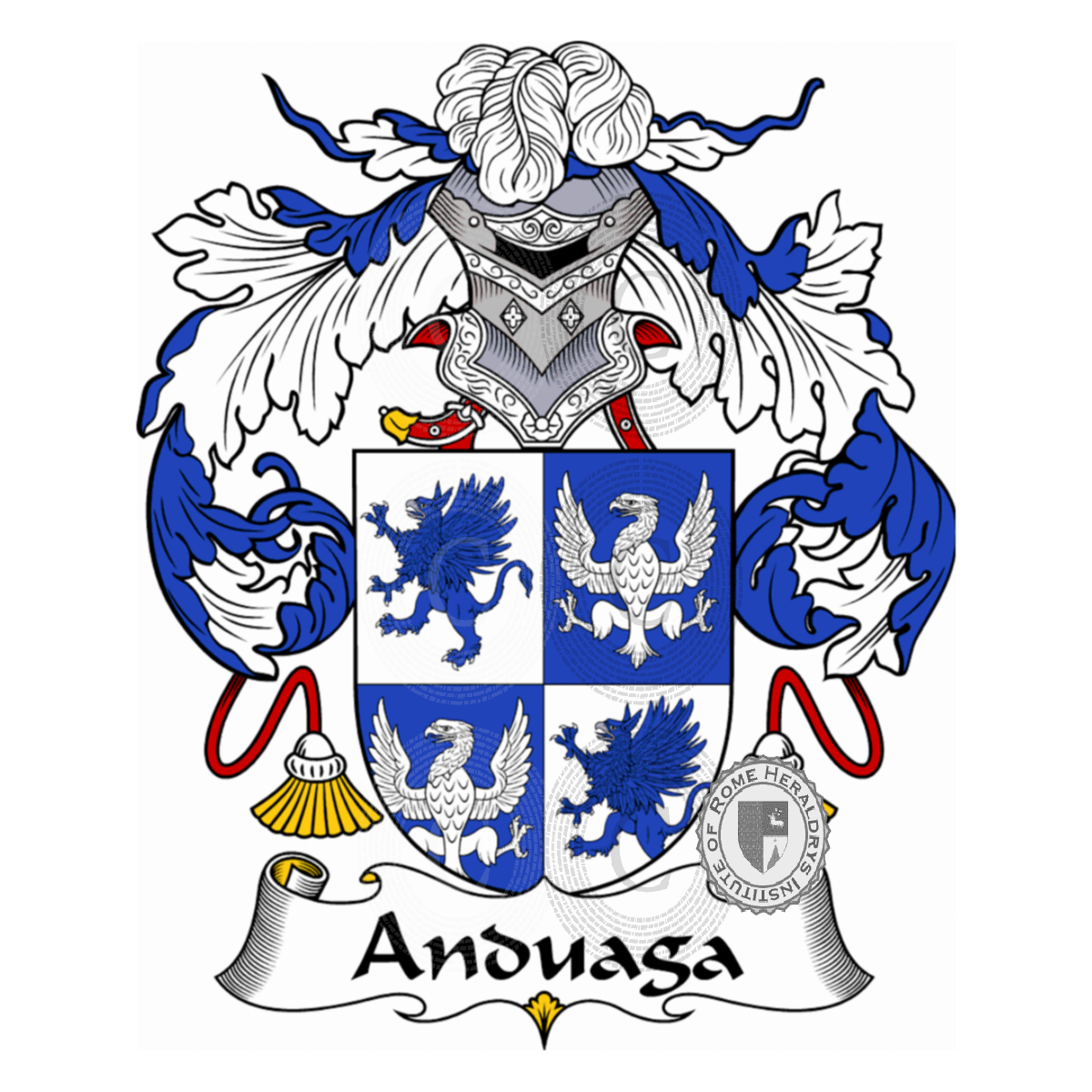 Coat of arms of familyAnduaga