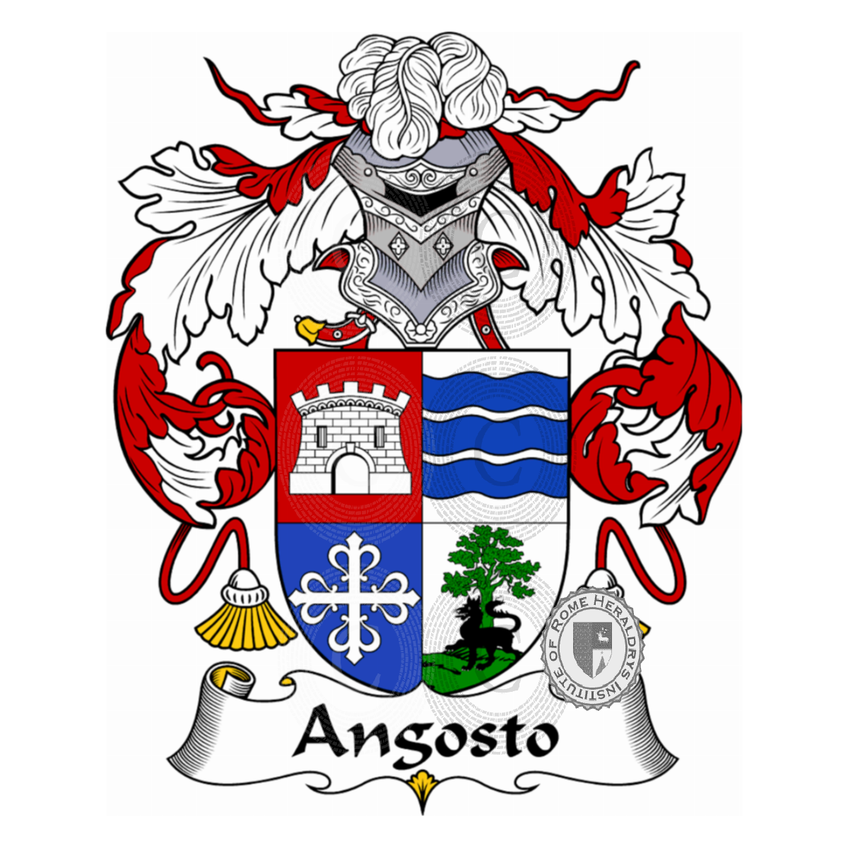 Wappen der FamilieAngosto