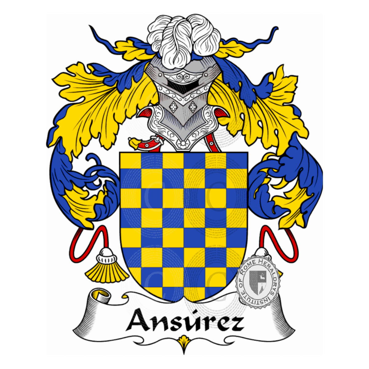Coat of arms of familyAnsúrez