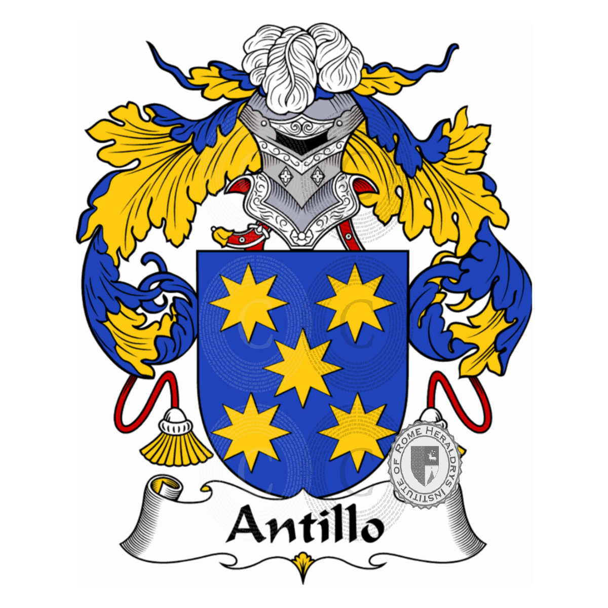 Coat of arms of familyAntillo