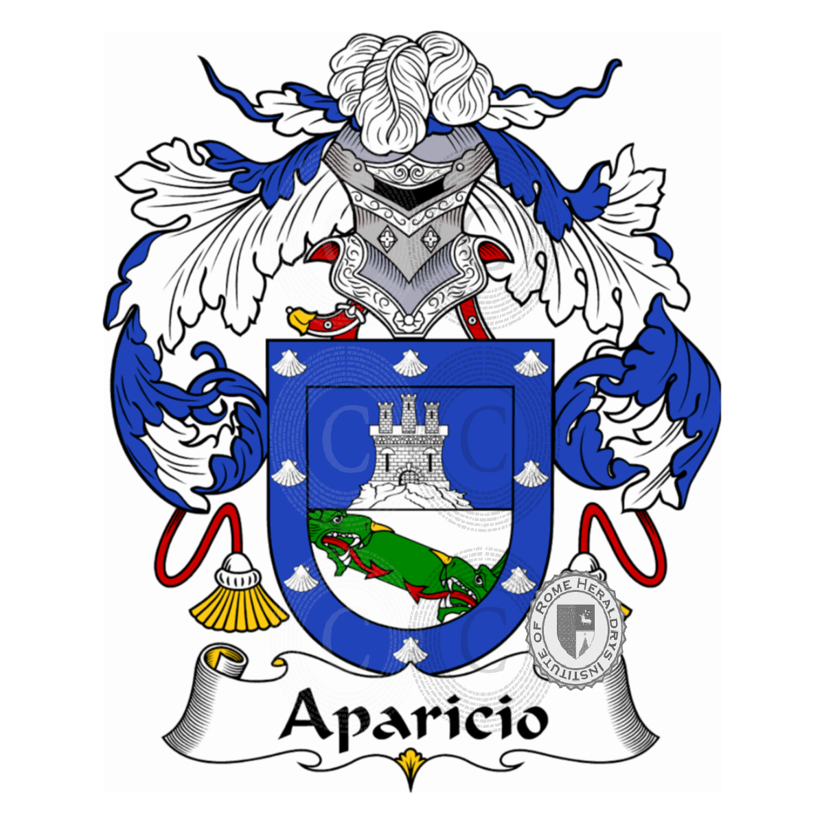 Coat of arms of familyAparicio