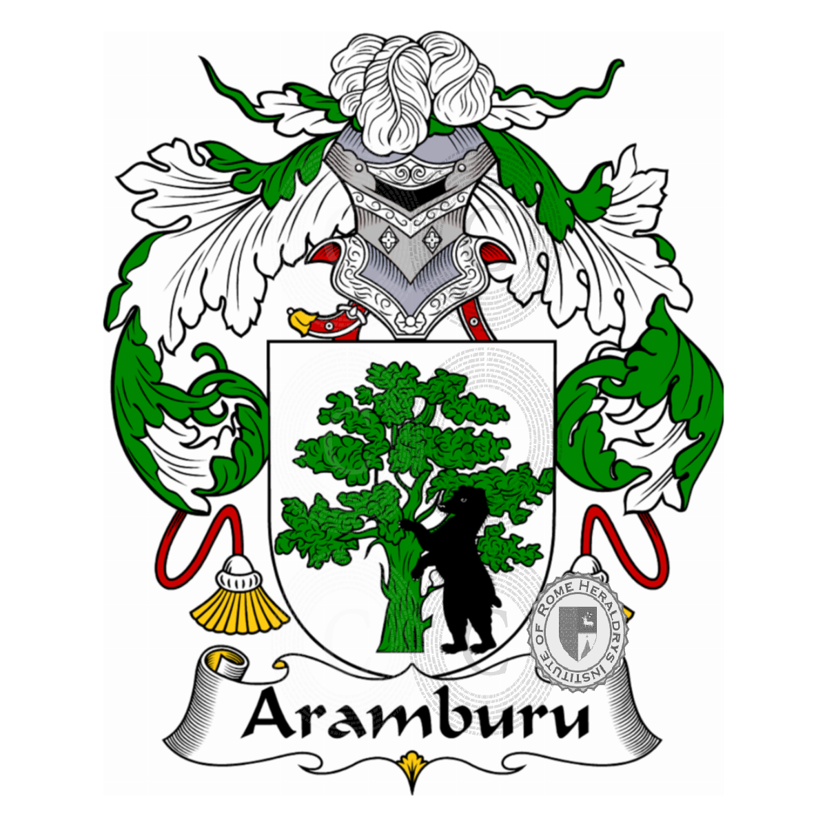 Wappen der FamilieAramburu