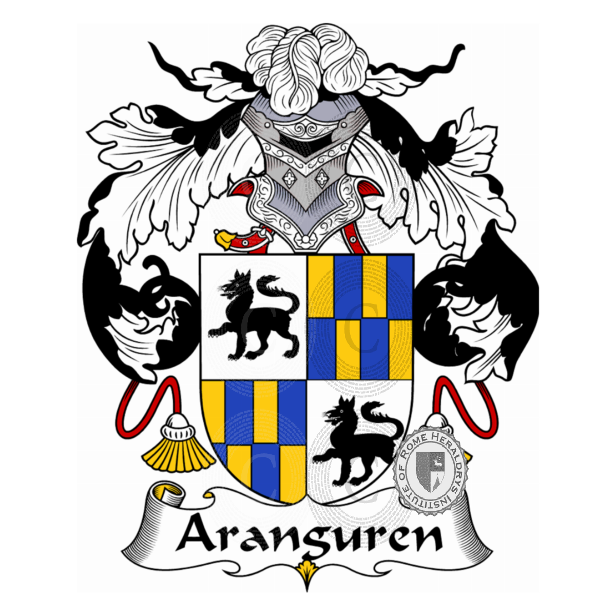 Coat of arms of familyAranguren