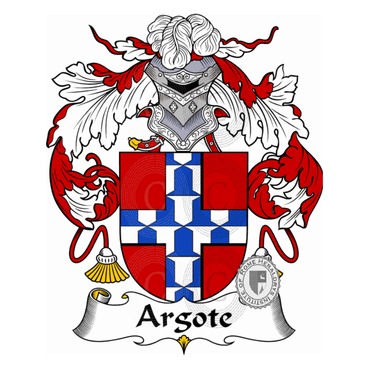 Coat of arms of familyArgote