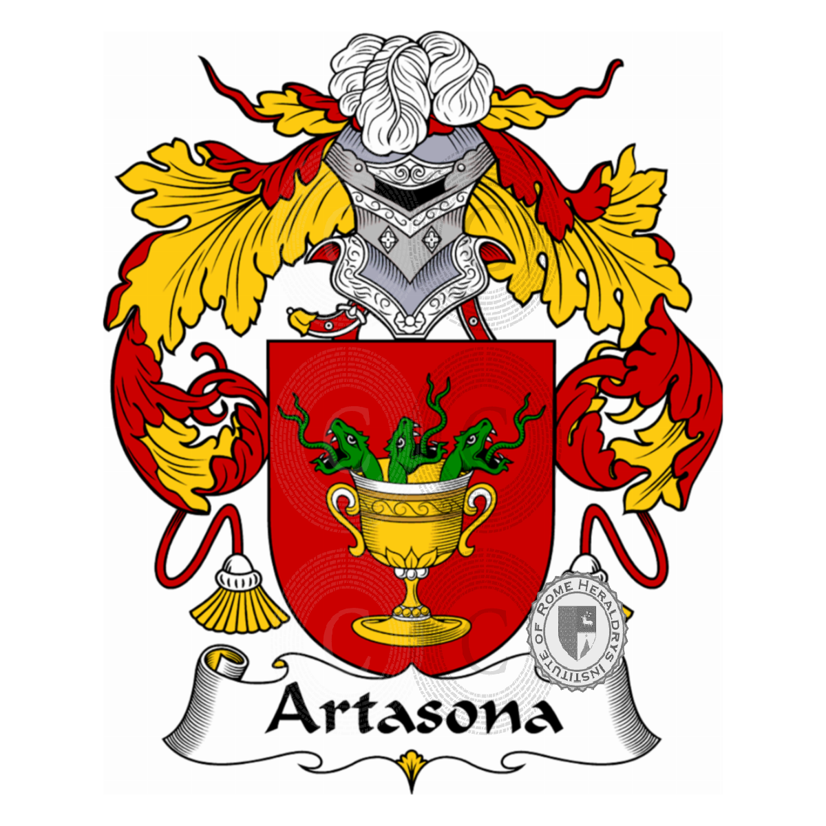 Coat of arms of familyArtasona