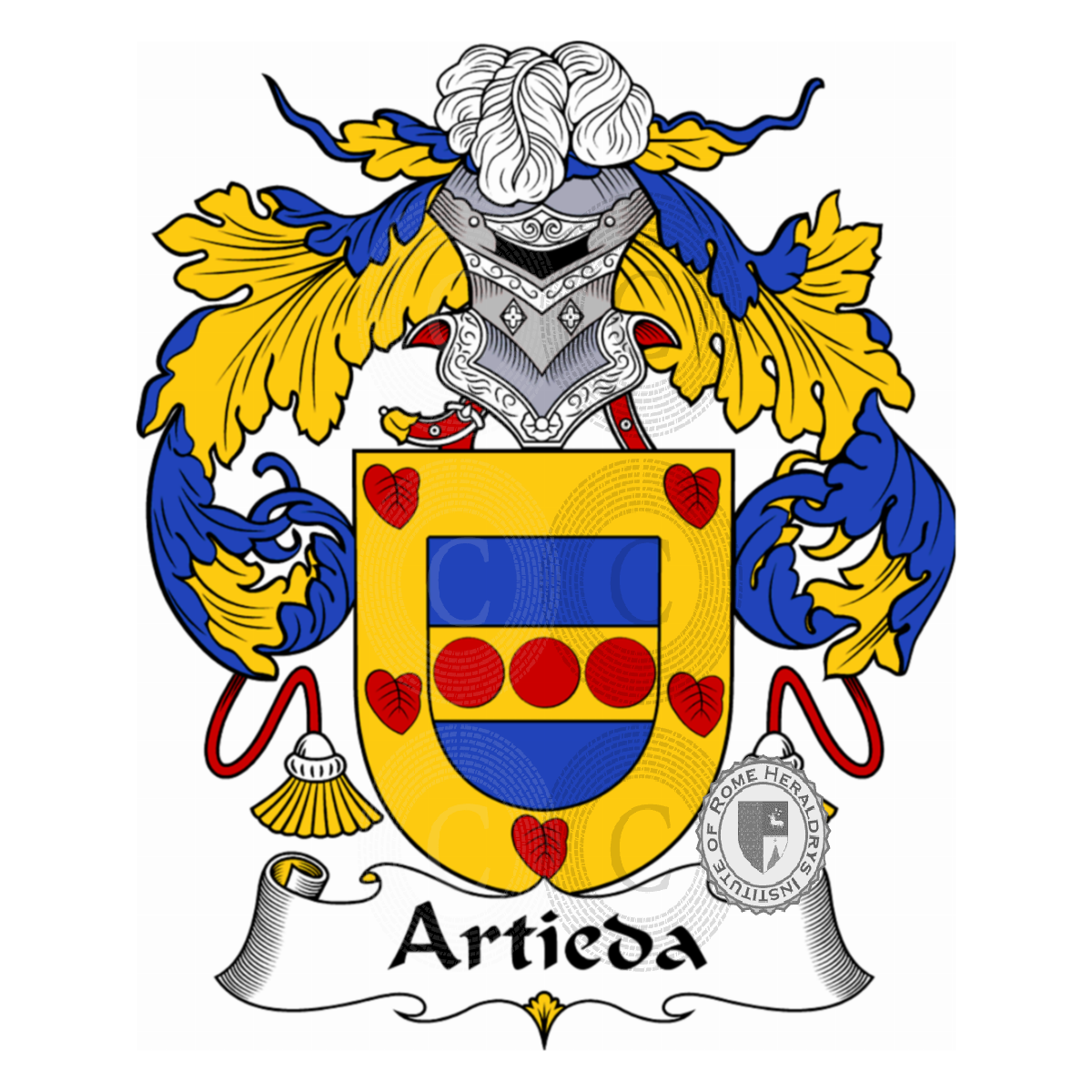 Coat of arms of familyArtieda