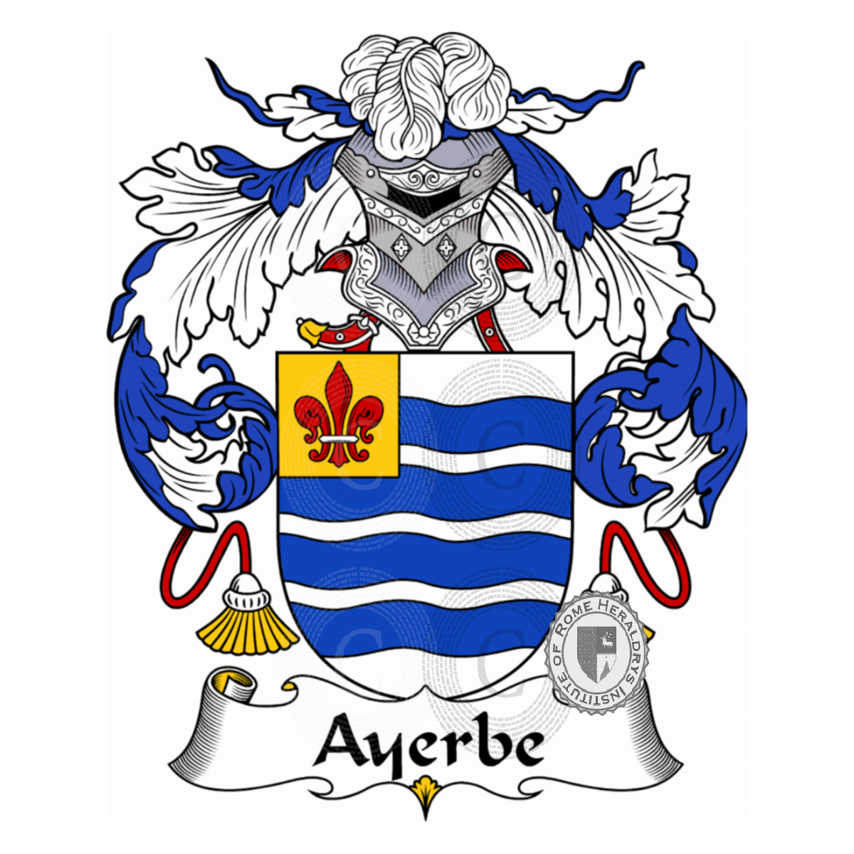 Coat of arms of familyAyerbe