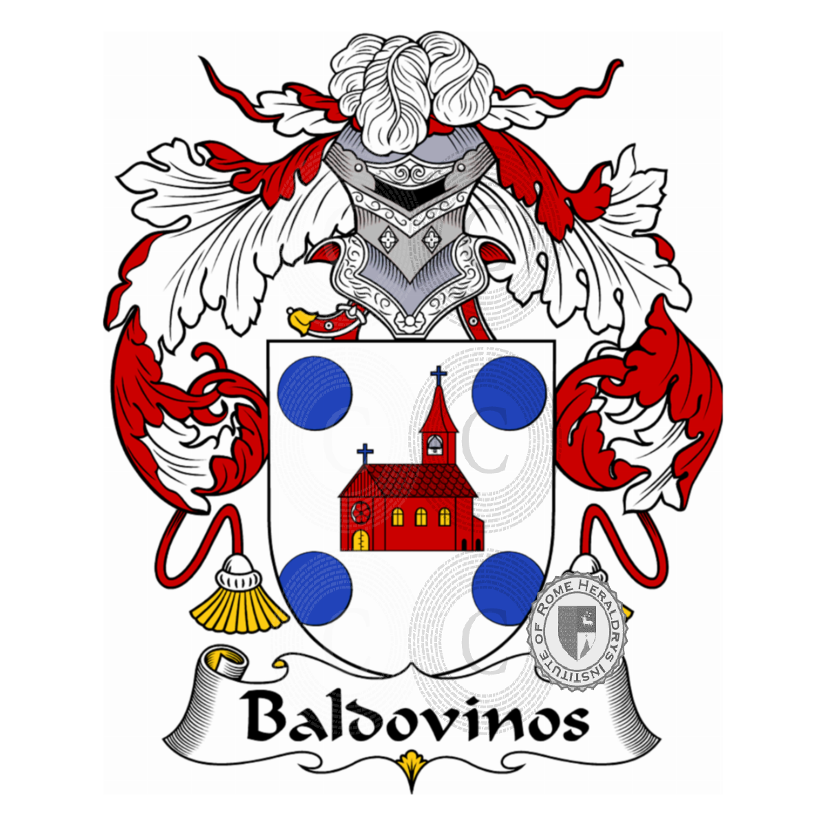 Coat of arms of familyBaldovinos