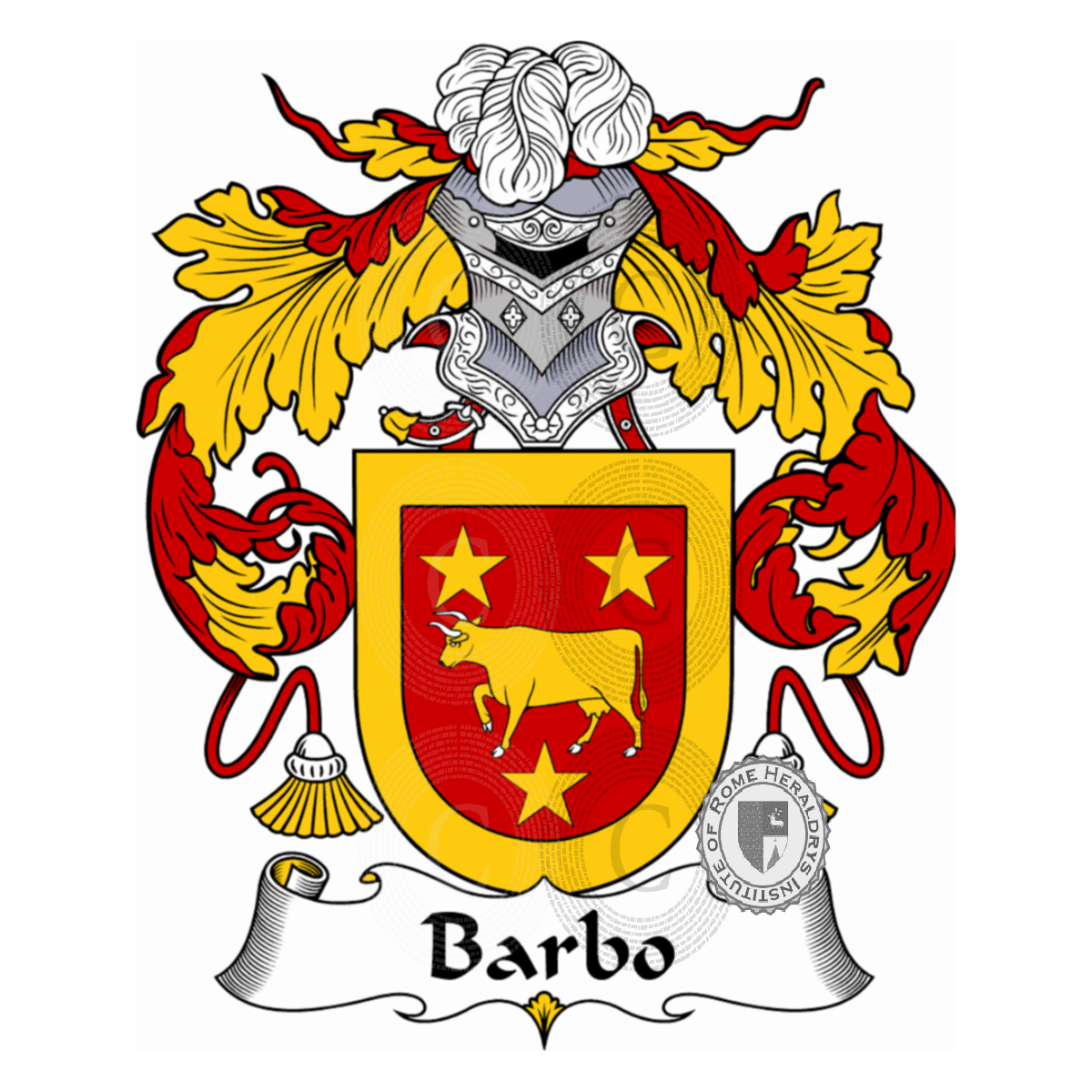 Escudo de la familiaBarbo