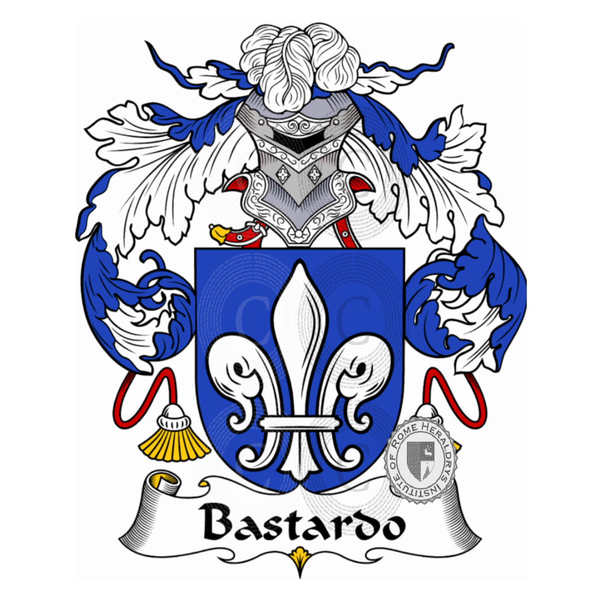 Coat of arms of familyBastardo