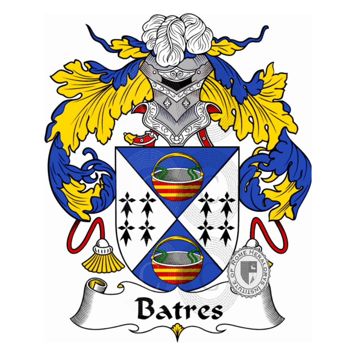 Coat of arms of familyBatres
