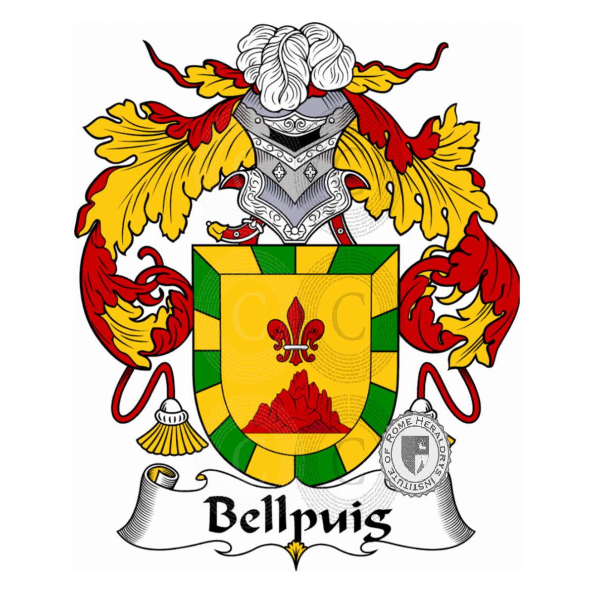 Coat of arms of familyBellpuig