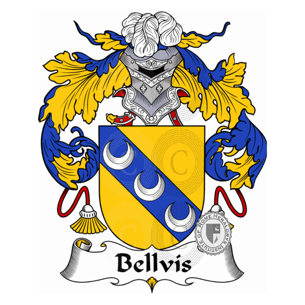Escudo de la familiaBellvís