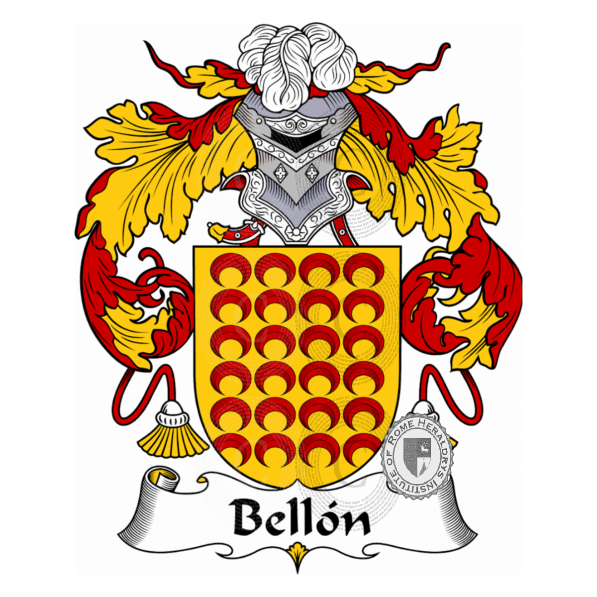 Coat of arms of familyBellón
