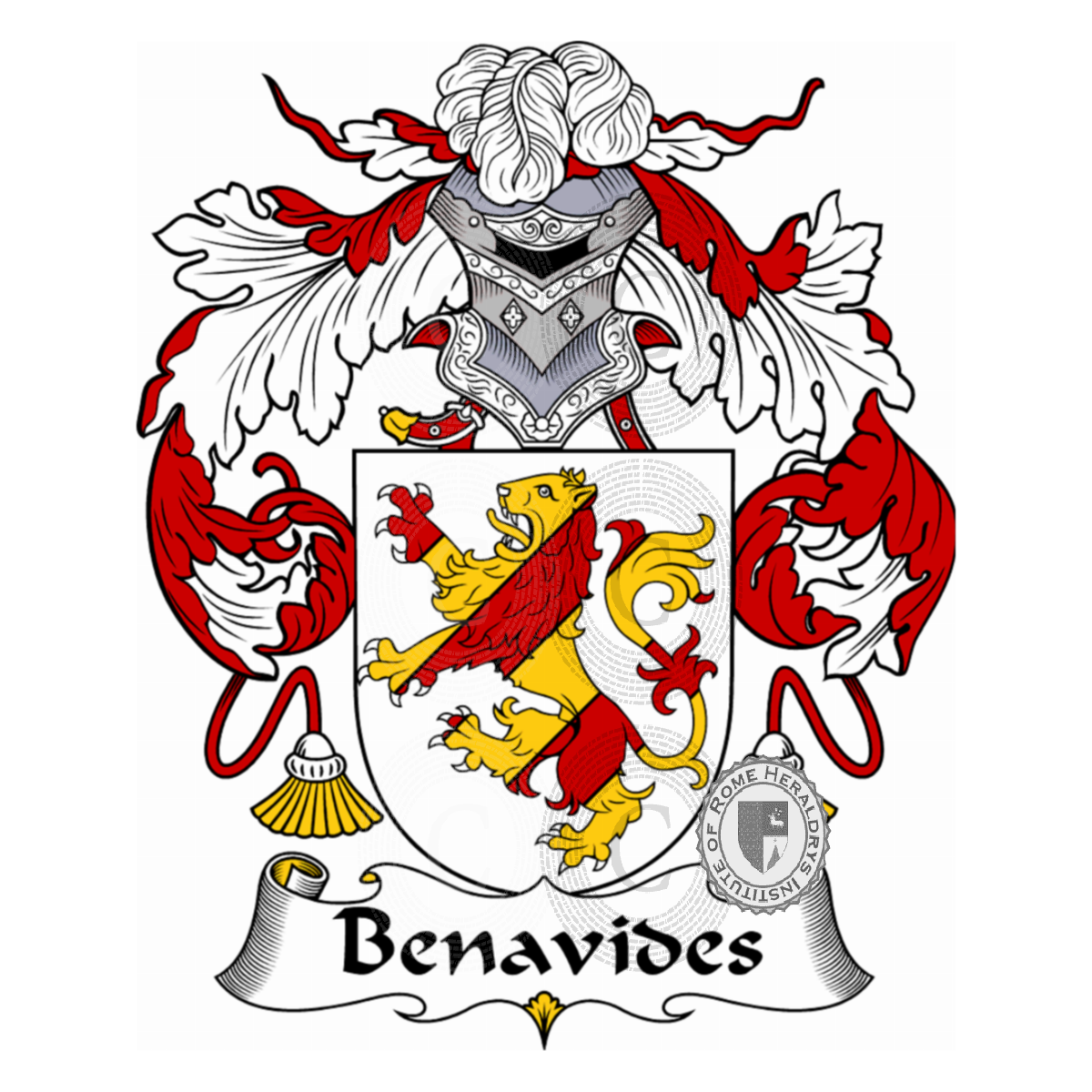 Coat of arms of familyBenavides