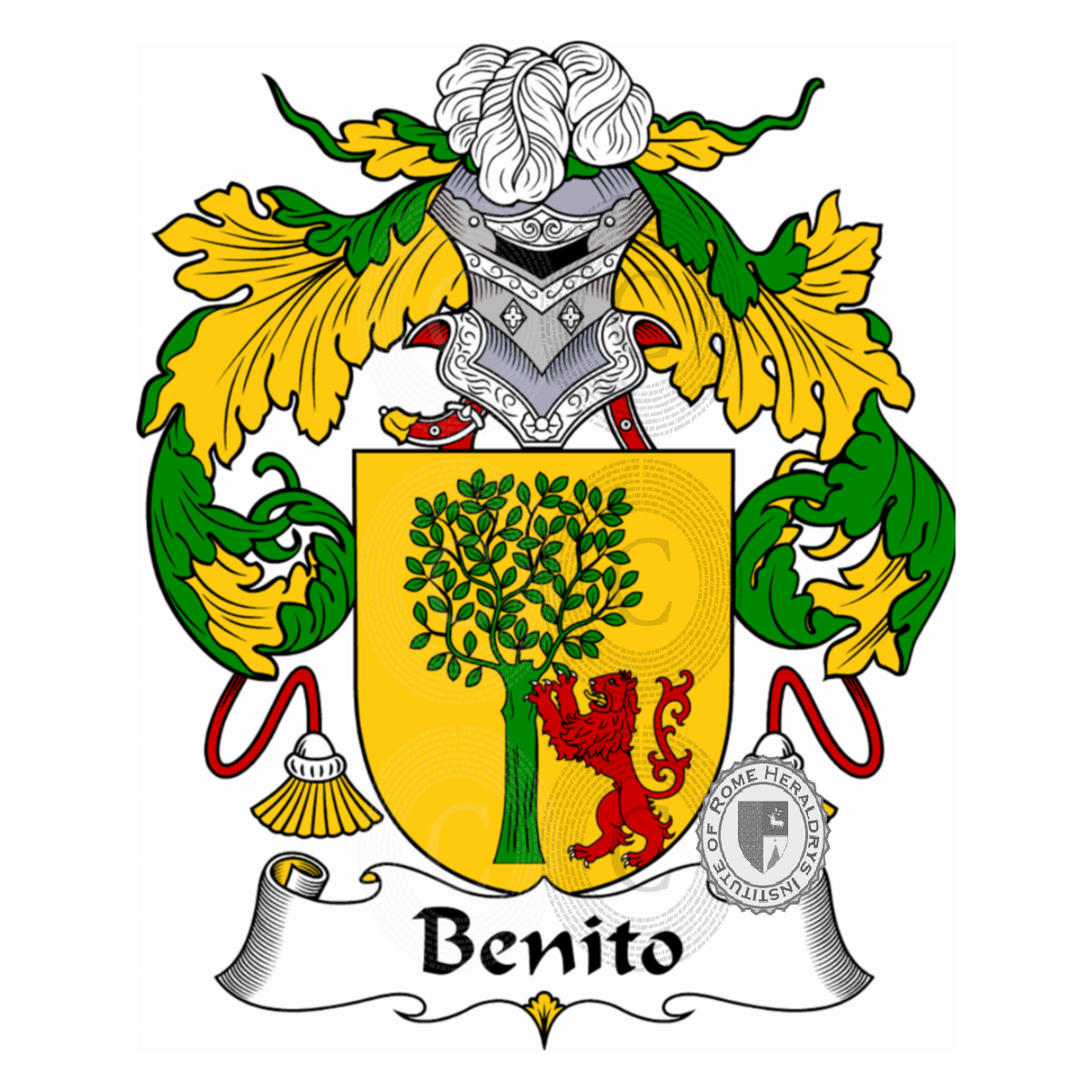Escudo de la familiaBenito