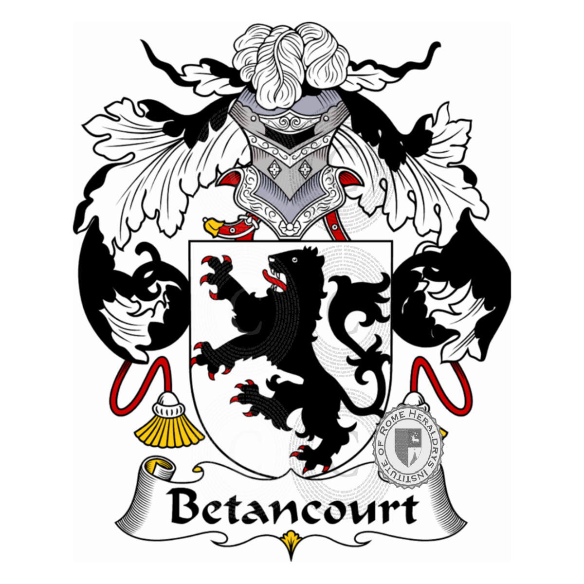 Coat of arms of familyBetancourt