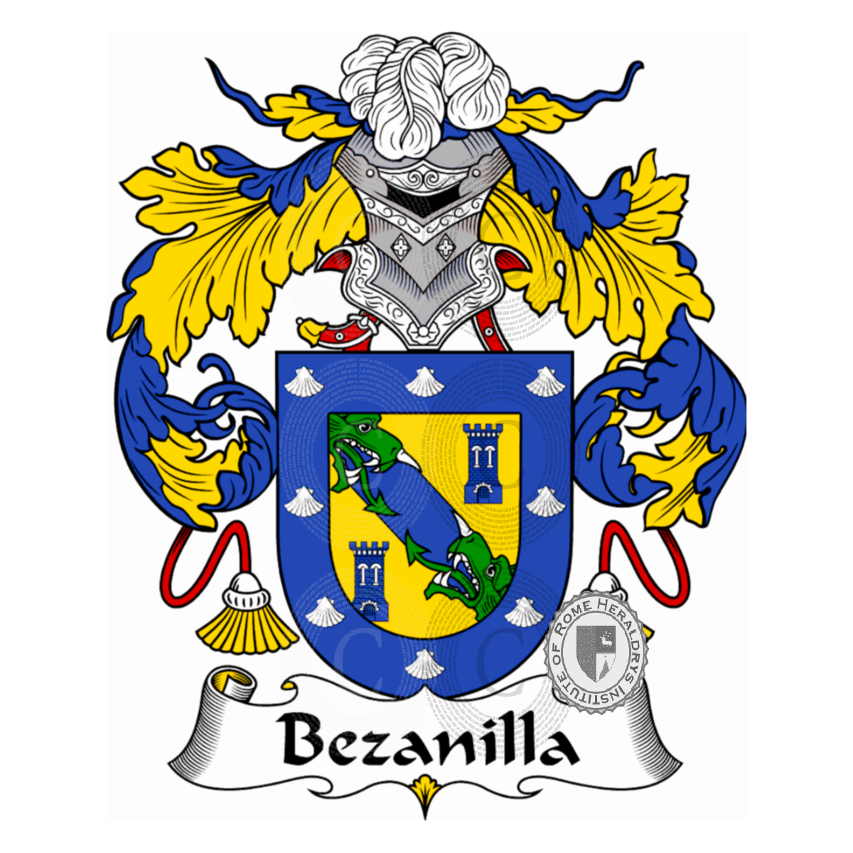 Escudo de la familiaBezanilla