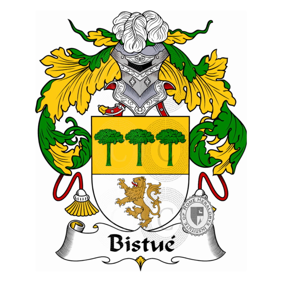 Coat of arms of familyBistué
