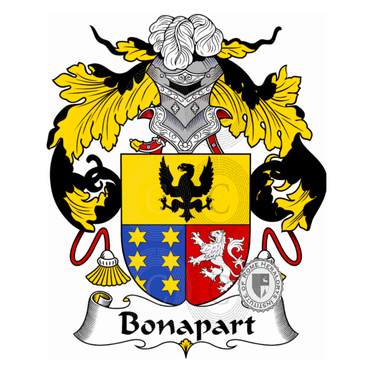 Coat of arms of familyBonapart