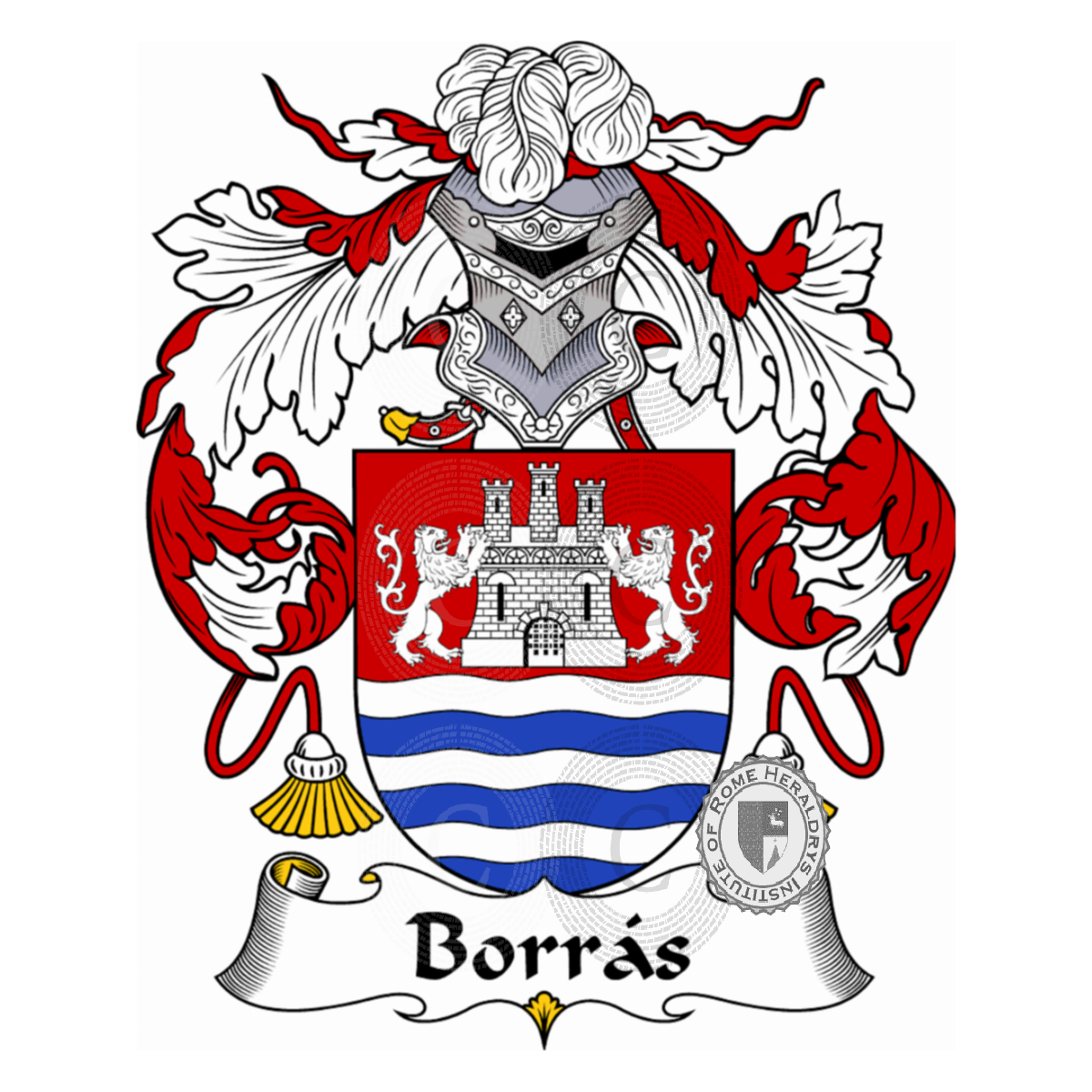 Coat of arms of familyBorrás
