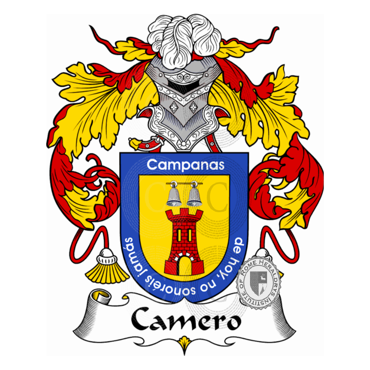 Coat of arms of familyCamero