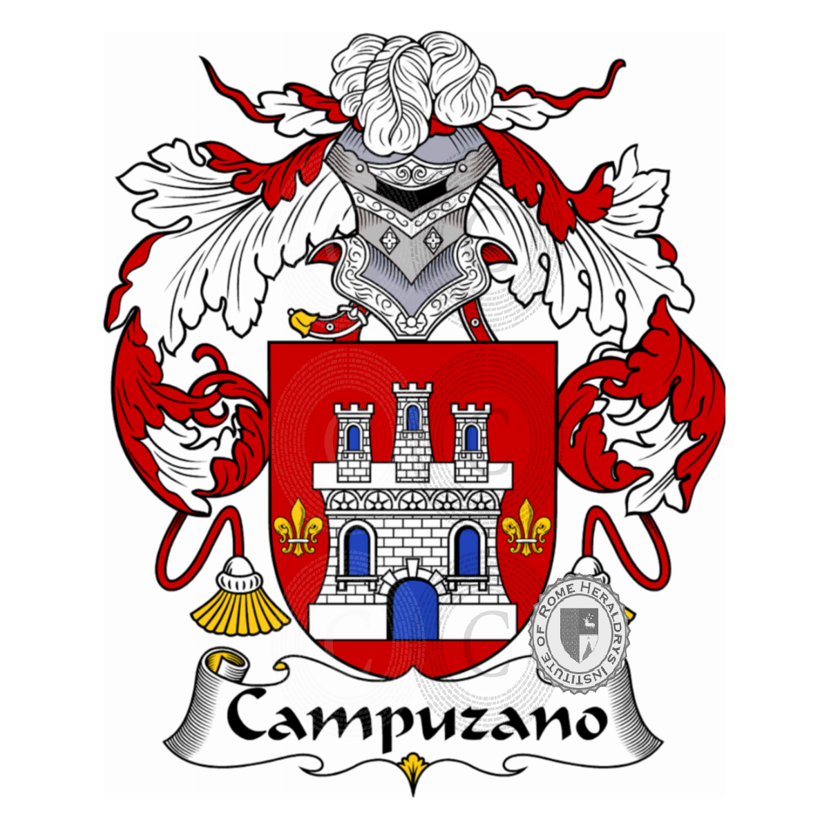 Coat of arms of familyCampuzano
