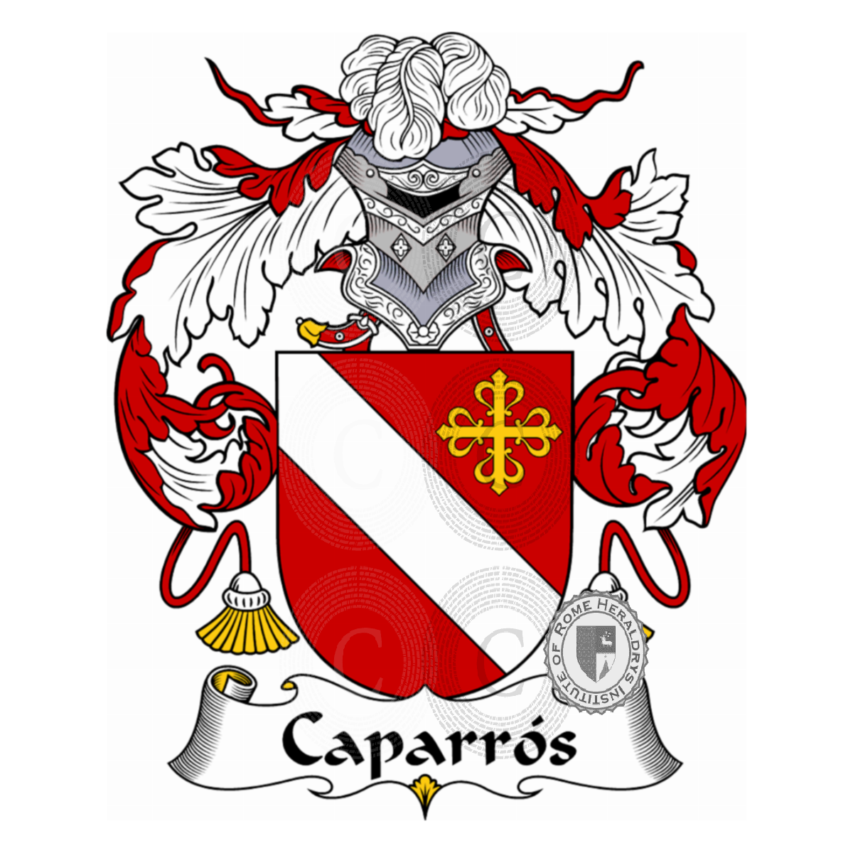 Coat of arms of familyCaparrós