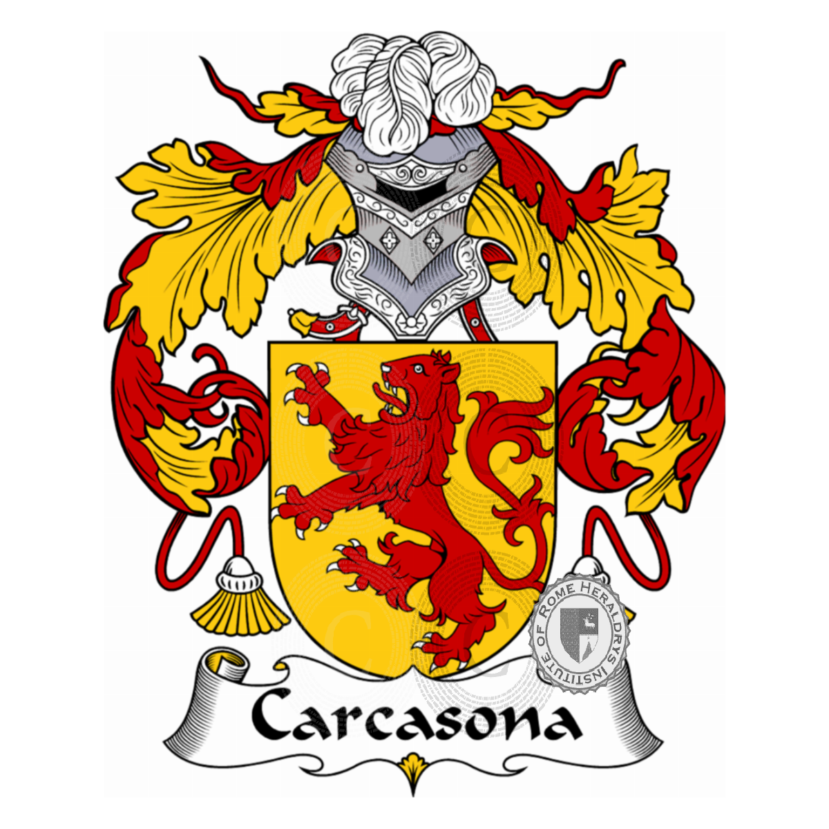 Wappen der FamilieCarcasona