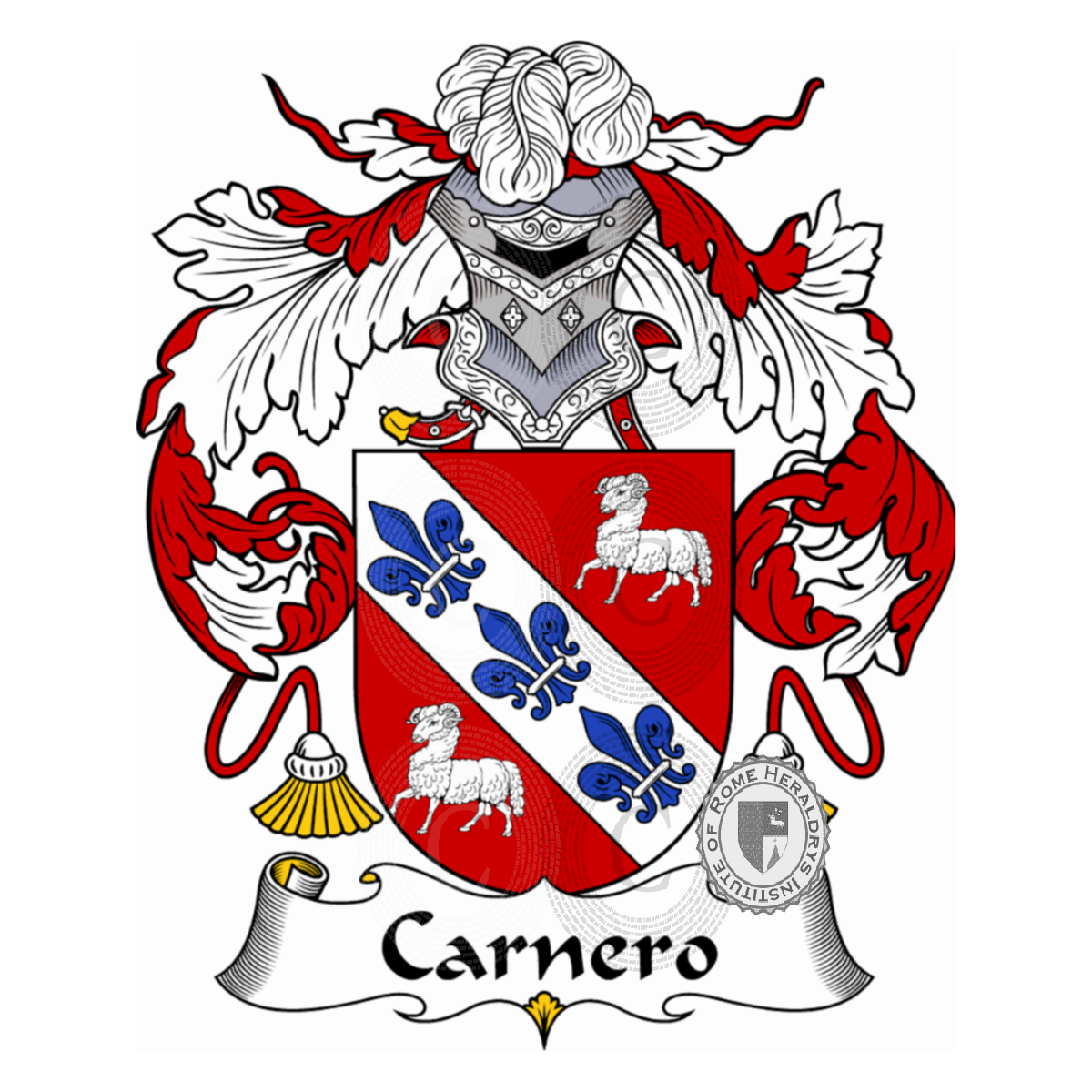 Coat of arms of familyCarnero