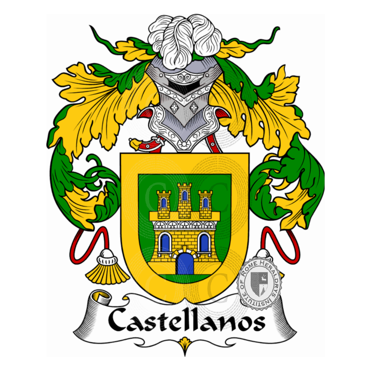 Coat of arms of familyCastellanos