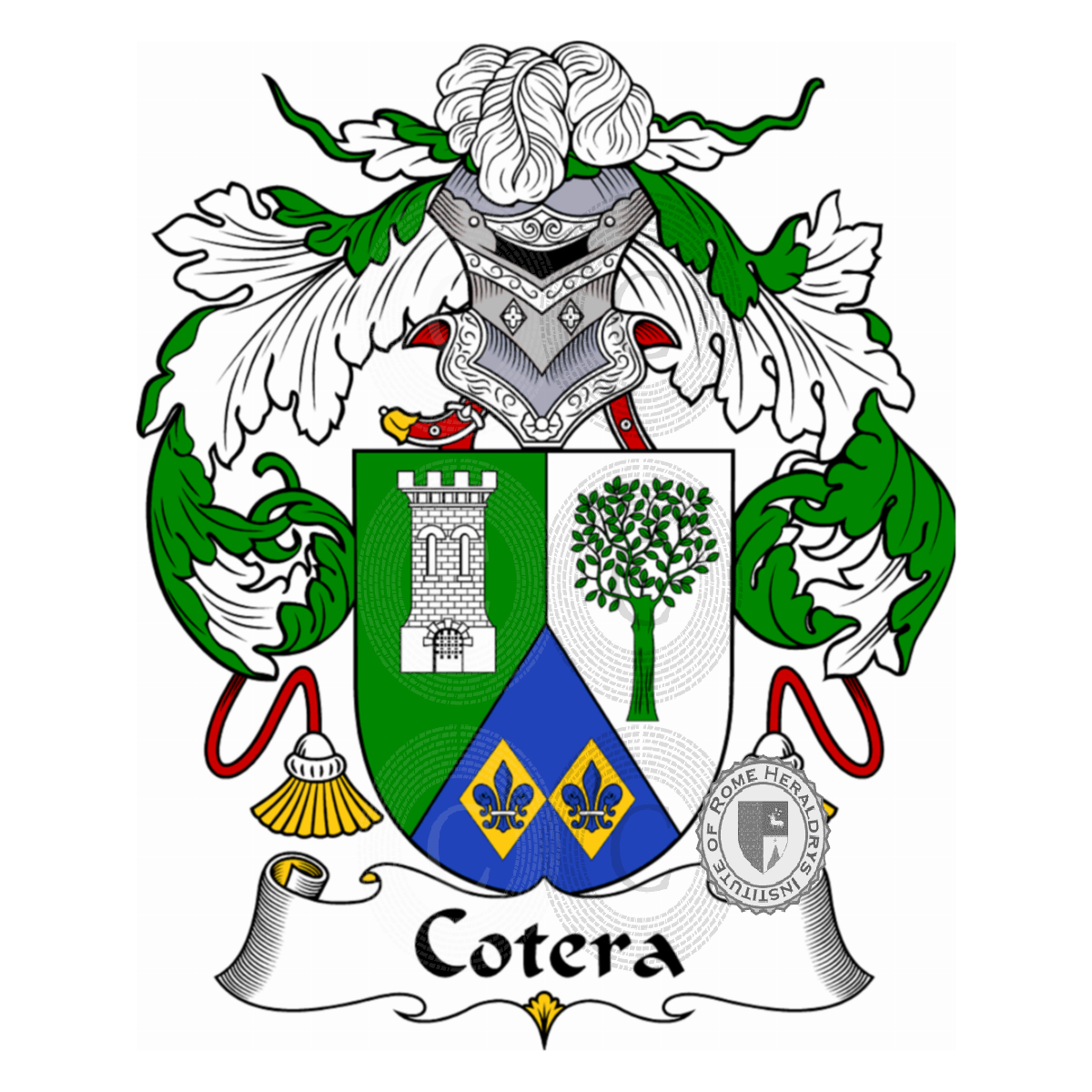 Coat of arms of familyCotera