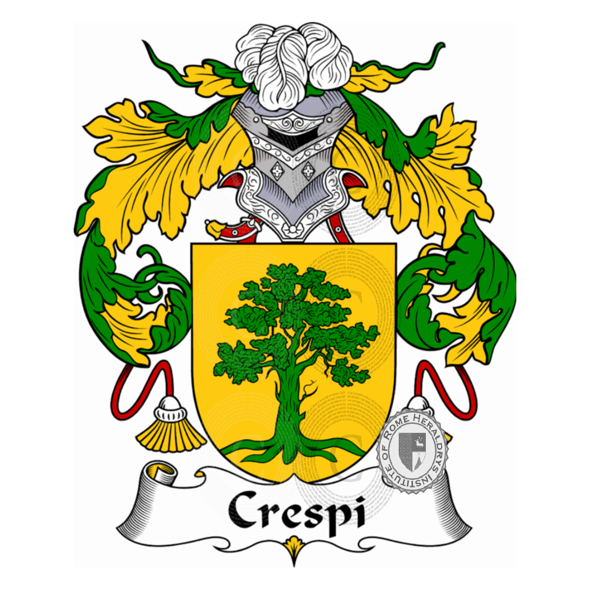 Wappen der FamilieCrespi