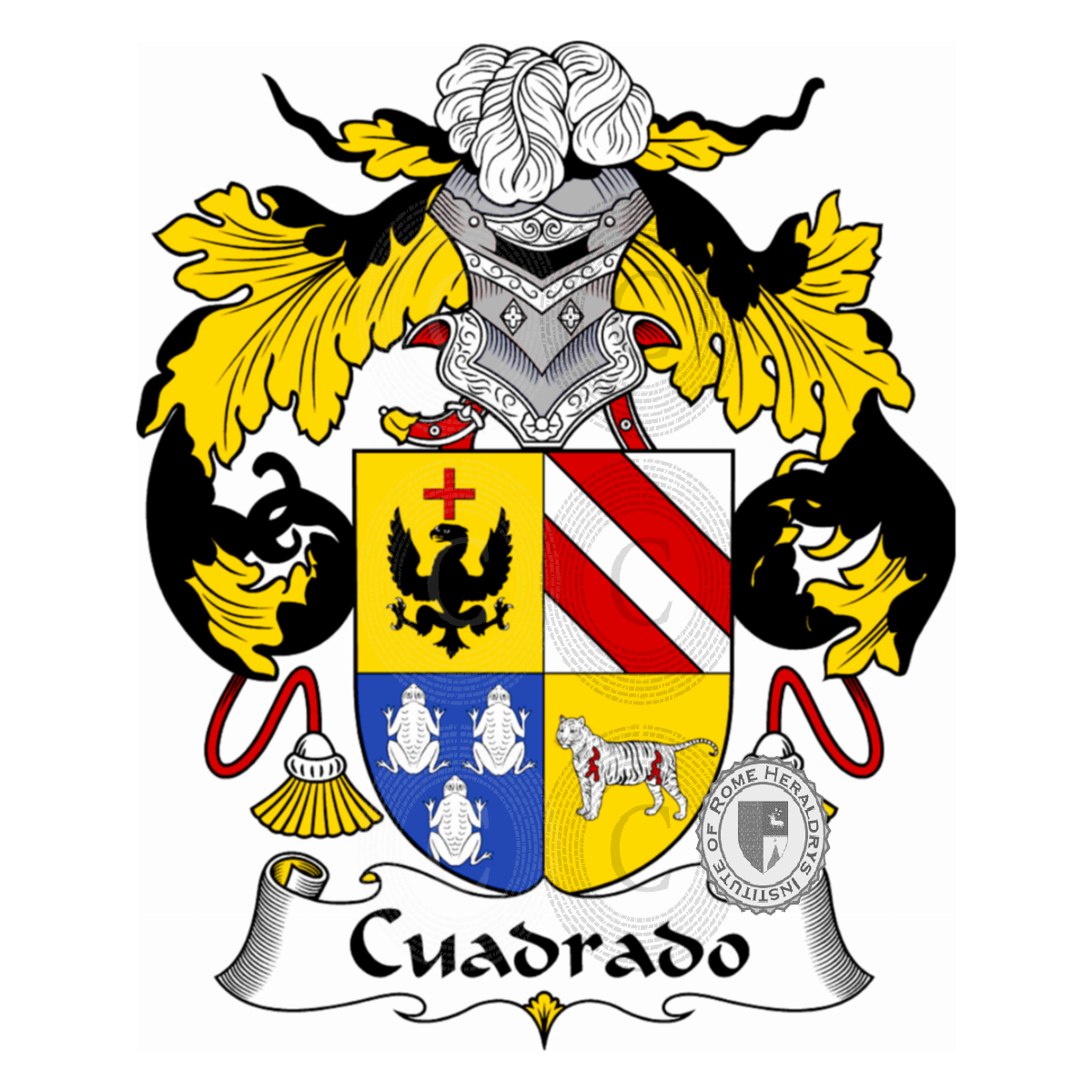 Coat of arms of familyCuadrado