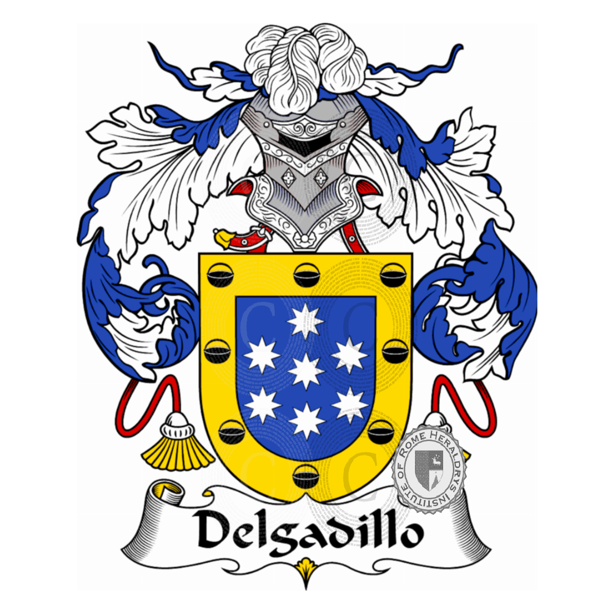Coat of arms of familyDelgadillo