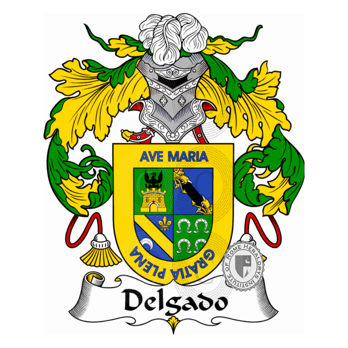 Coat of arms of familyDelgado