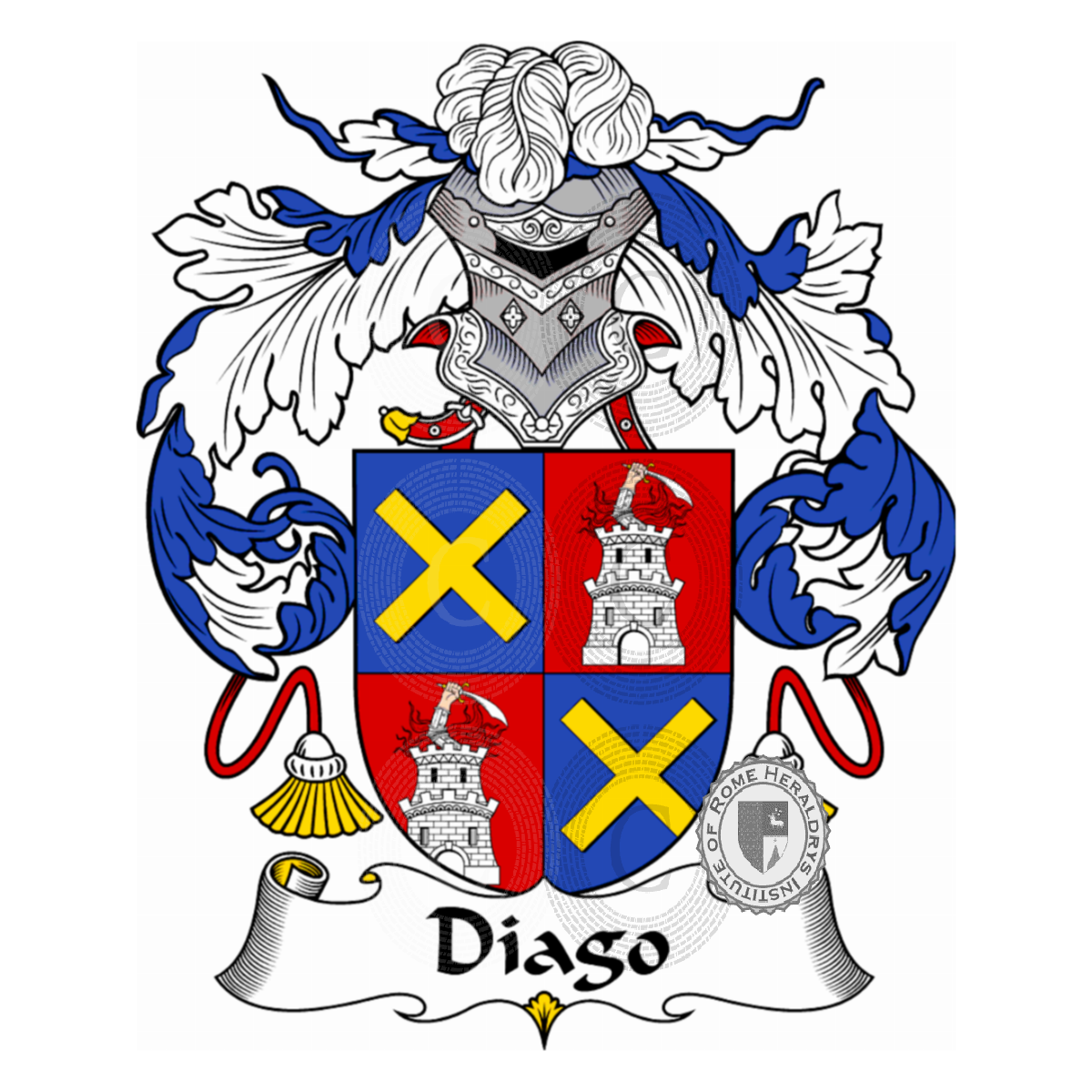 Coat of arms of familyDiago