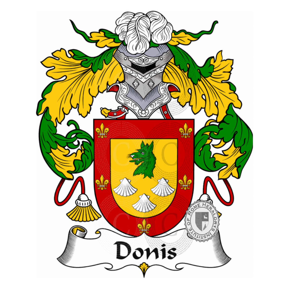 Coat of arms of familyDonis