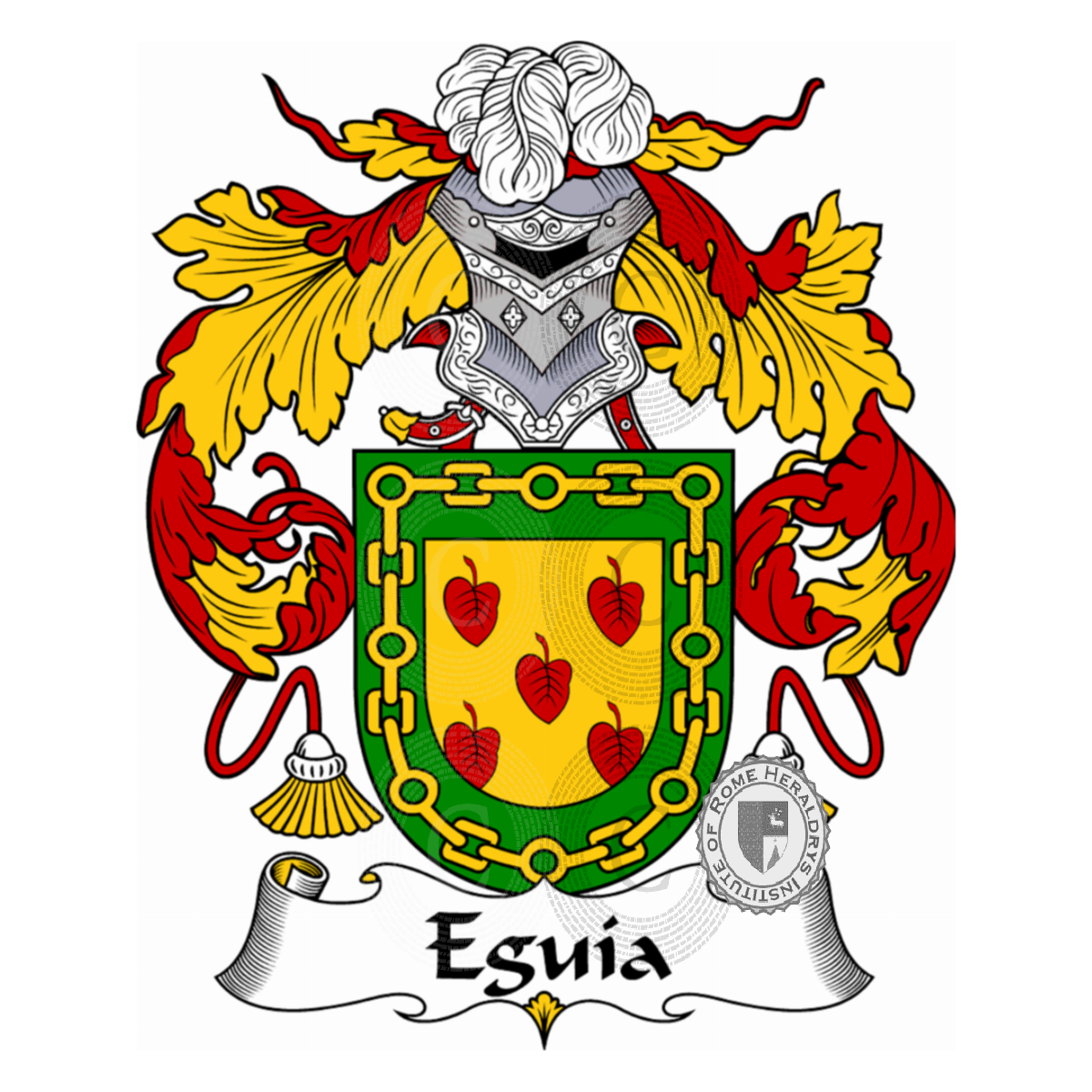 Coat of arms of familyEguía