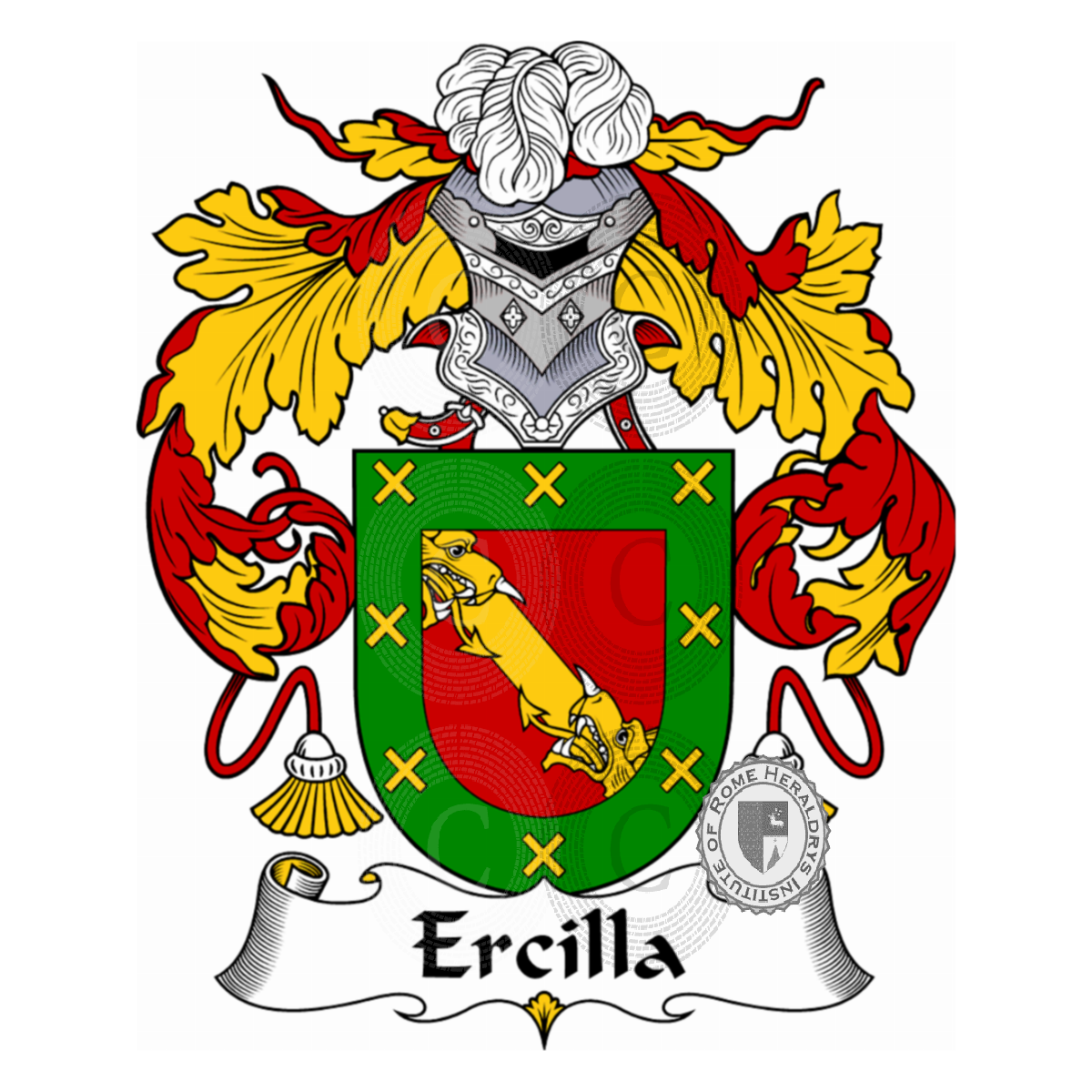 Wappen der FamilieErcilla