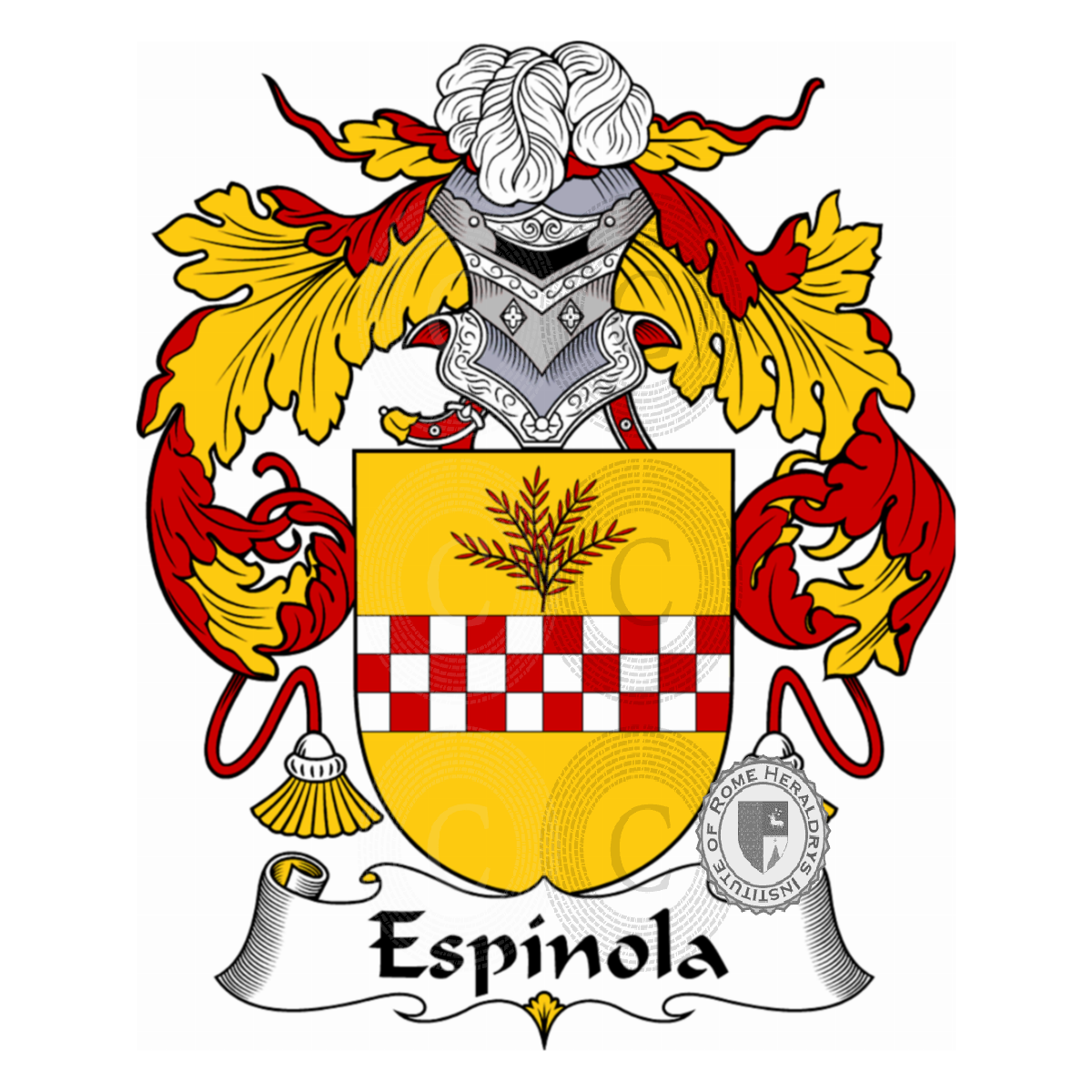 Coat of arms of familyEspínola