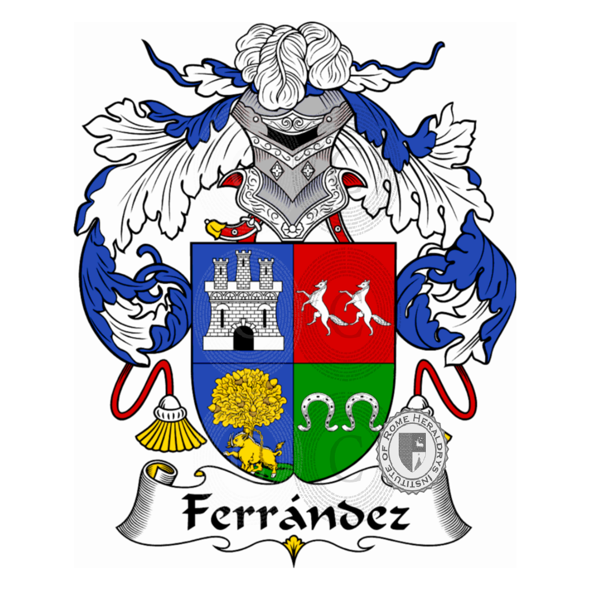 Coat of arms of familyFerrández