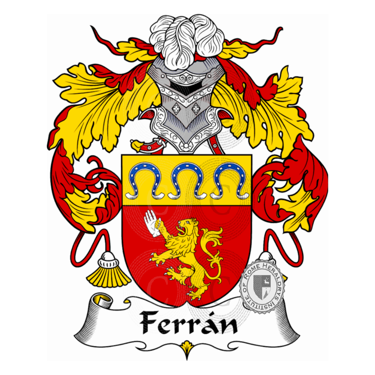 Coat of arms of familyFerrán