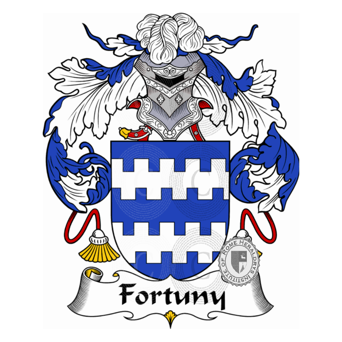 Coat of arms of familyFortuny